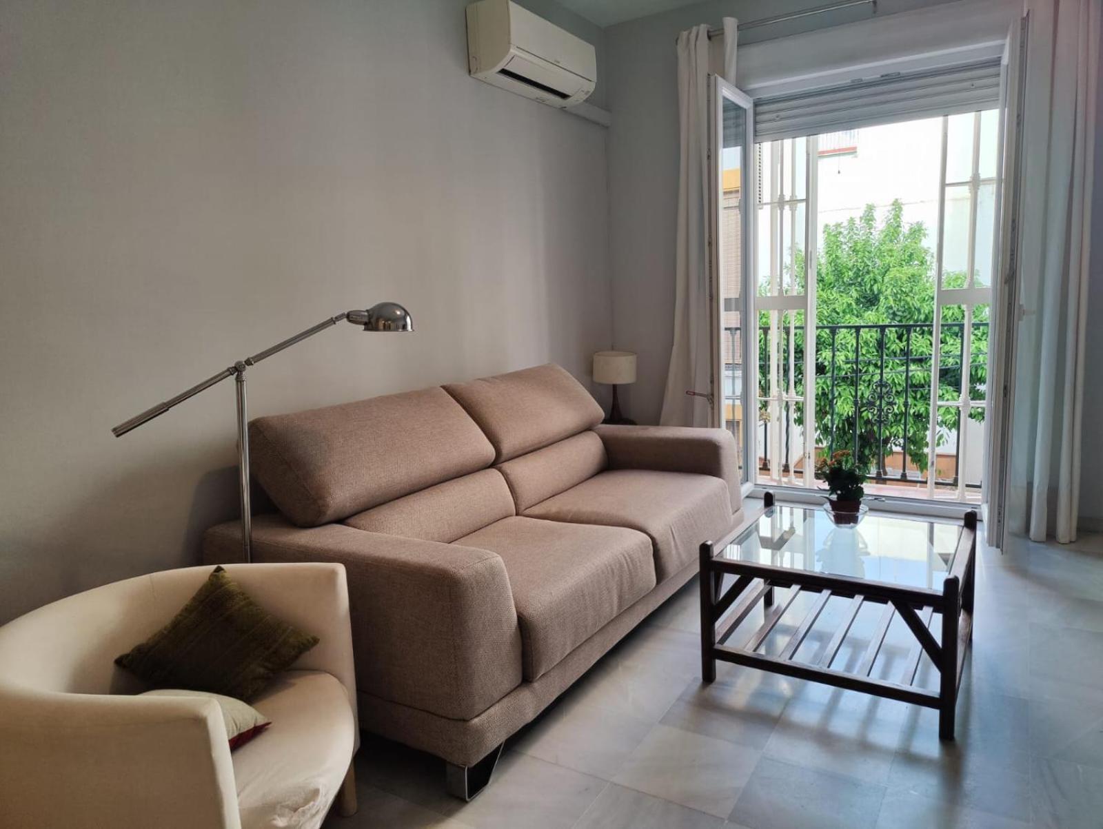 Luminoso Apartamento Exterior Con Balcon Y Patio En Centro Historico Feria-Alameda 세비야 외부 사진