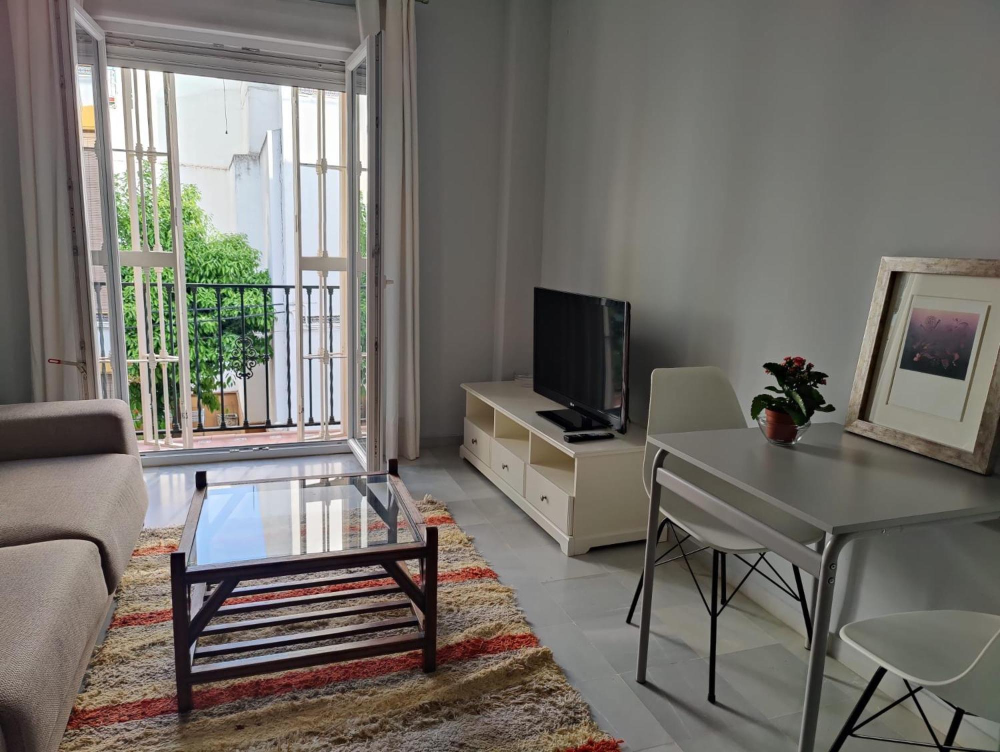 Luminoso Apartamento Exterior Con Balcon Y Patio En Centro Historico Feria-Alameda 세비야 외부 사진